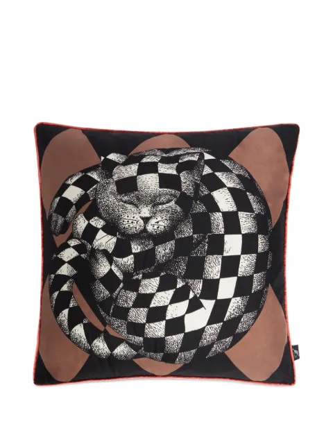 Fornasetti cojín High Fidelity Square de 45cm x 45cm