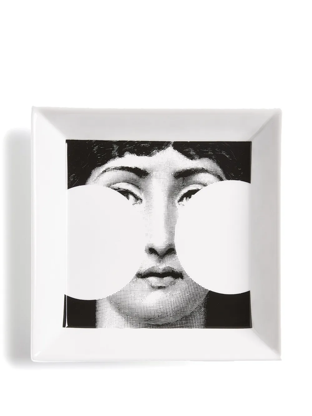 Fornasetti Piatto Tema e Variazioni n.149 (20,8cm x 20,8cm) | bianco | Image 1