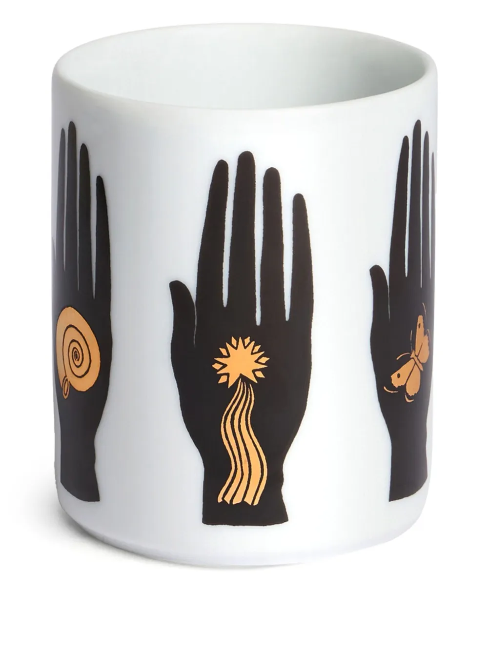 Fornasetti Silhouette di Mani pencil holder (9.5cm x 8cm) | Desk Accessories | Image 2