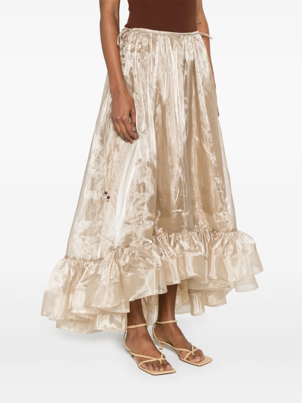 ZIMMERMANN DAWNING MAXI SKIRT 