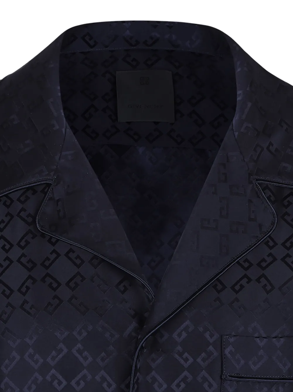 Givenchy Kids Zijden overhemd Blauw