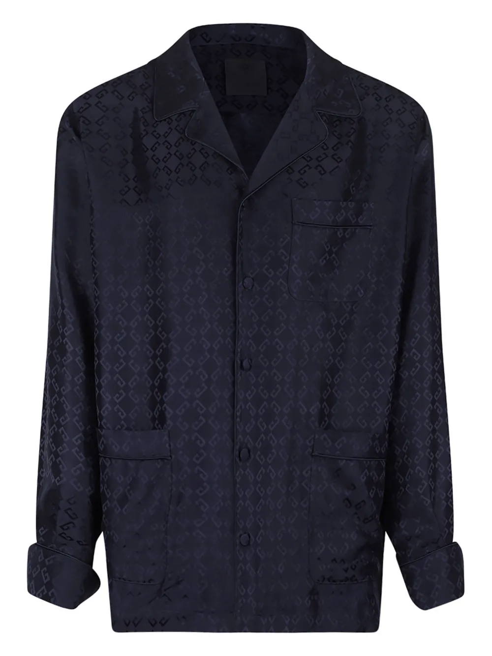 Givenchy Kids camisa de seda | azul | Image 1
