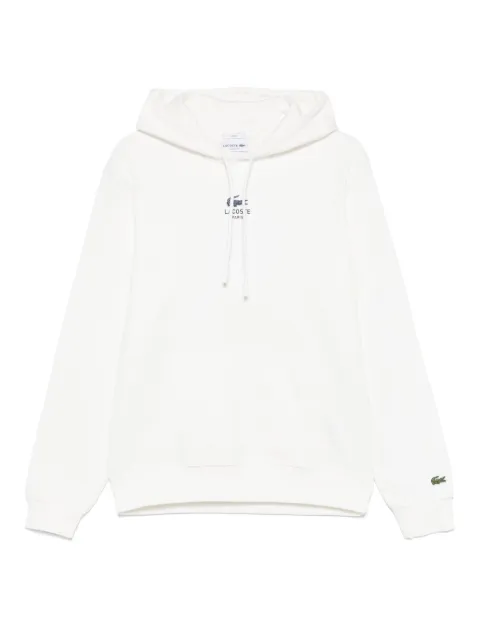 Lacoste cotton fleece hoodie