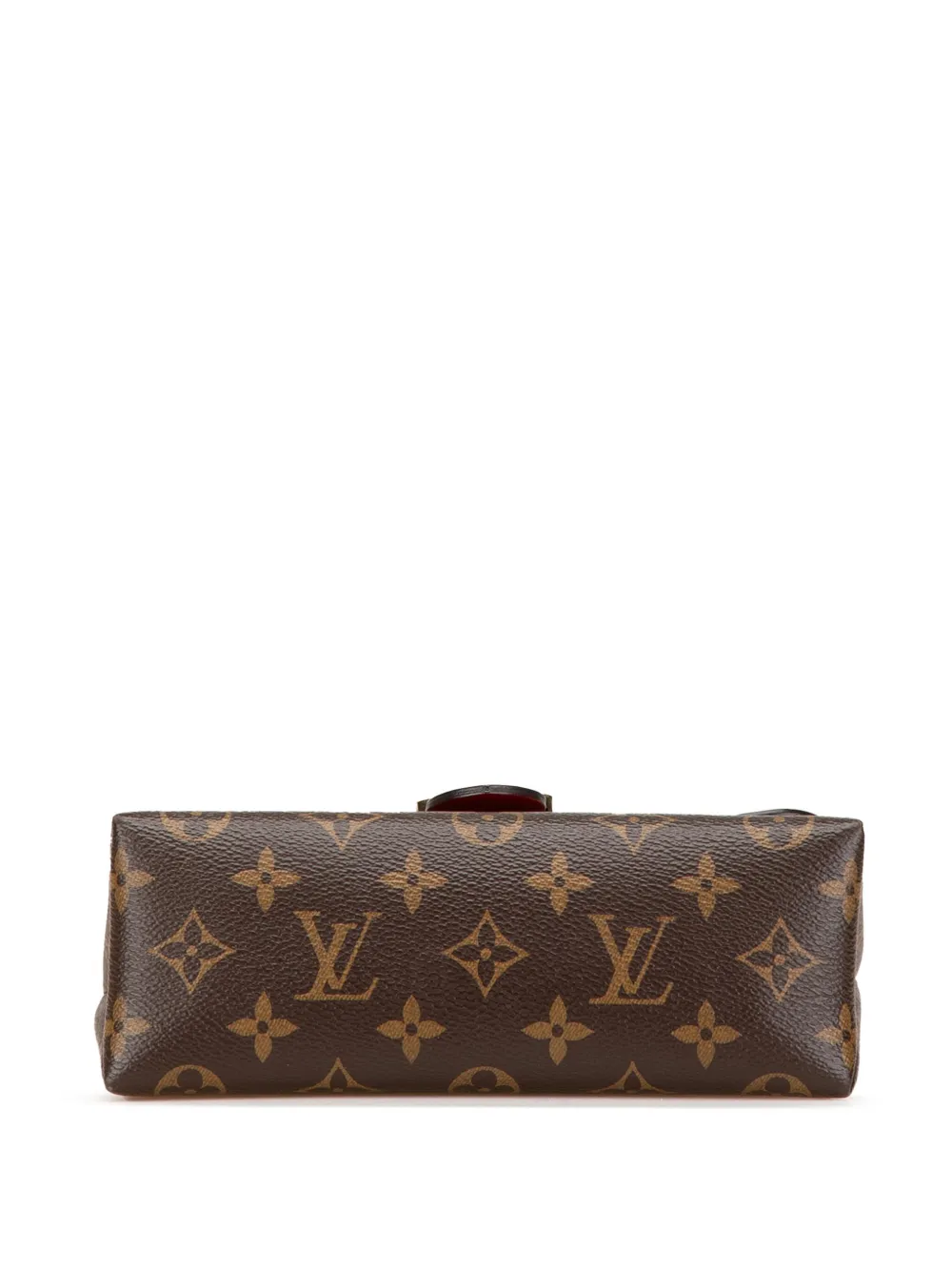 Pre-owned Louis Vuitton 2019 Monogram Locky Bb Satchel In Brown