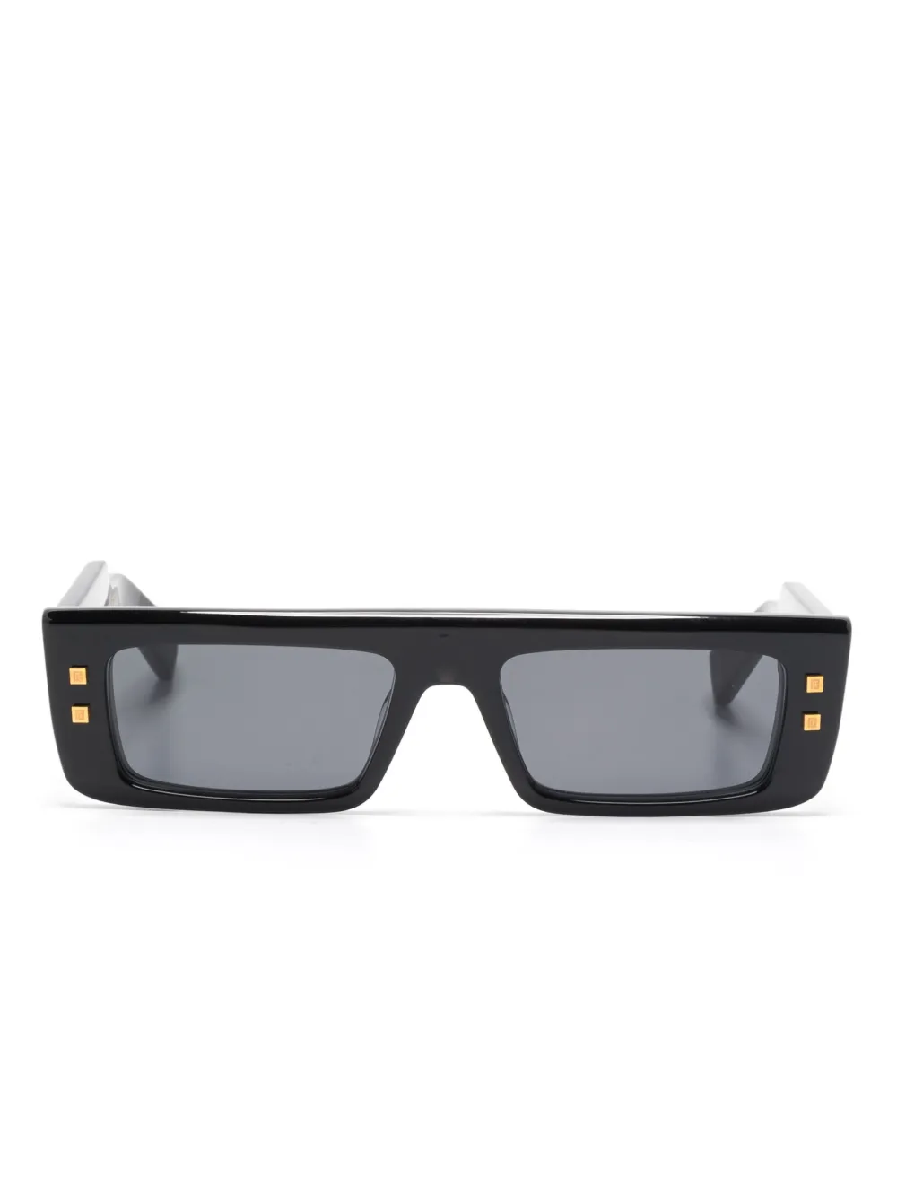 Balmain Eyewear Zonnebril met vierkant montuur Zwart