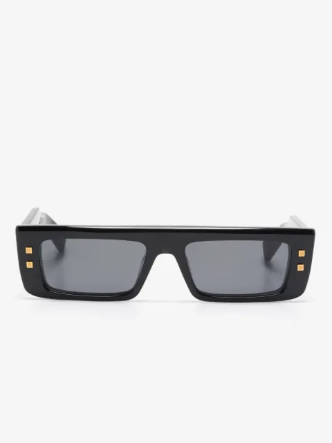 Balmain Eyewear Sonnenbrille mit eckigem Gestell