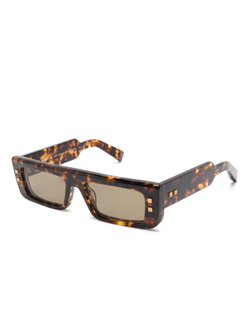 Balmain Eyewear B Army III zonnebril Bruin