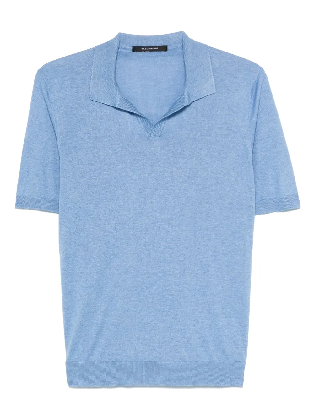 Tagliatore Keith T-shirt Blauw