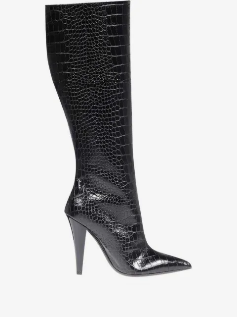 TOM FORD 110mm leather high boots