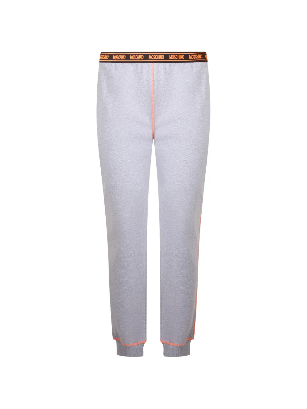 Moschino logo-waistband track pants - Grigio