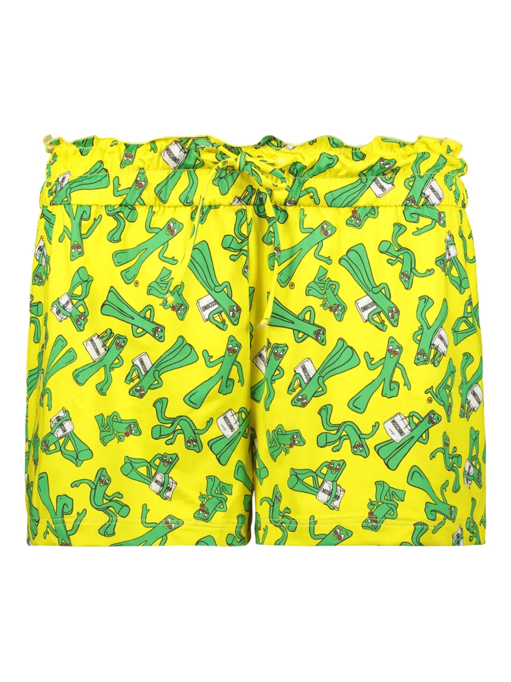 Moschino short à imprimé intégral | jaune | Image 1