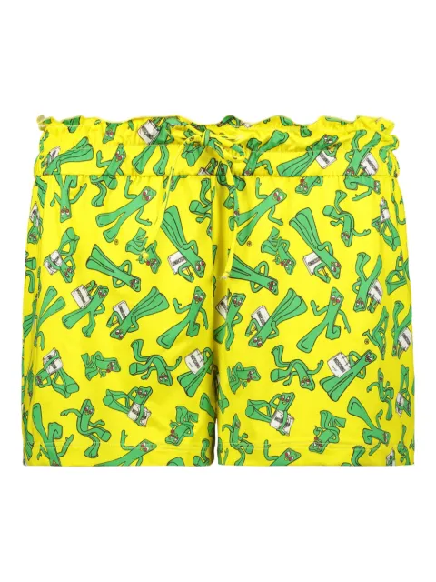 Moschino Bermuda com estampa corrida