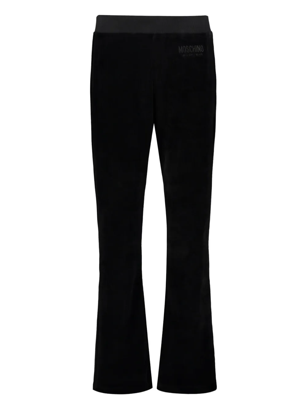 embroidered-logo pants