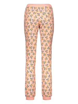 パンツ Moschino SS24 PANTS WITH HEART APPLICATION (03280433_8555) Moschino Marie Antoinette print pants in red - Red