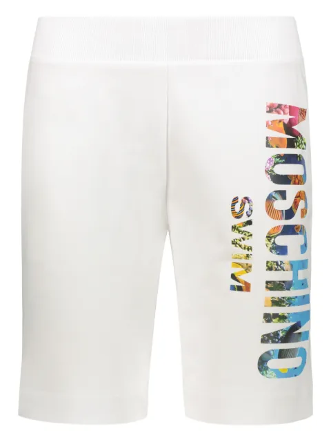 Moschino shorts con logo estampado