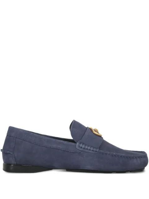 Versace suede loafers