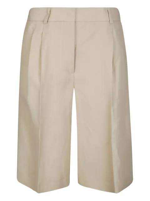 Alberto Biani pressed-crease shorts