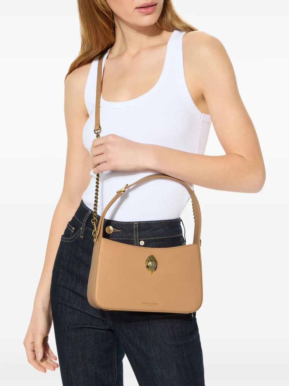 Kurt Geiger London Bond schoudertas Beige