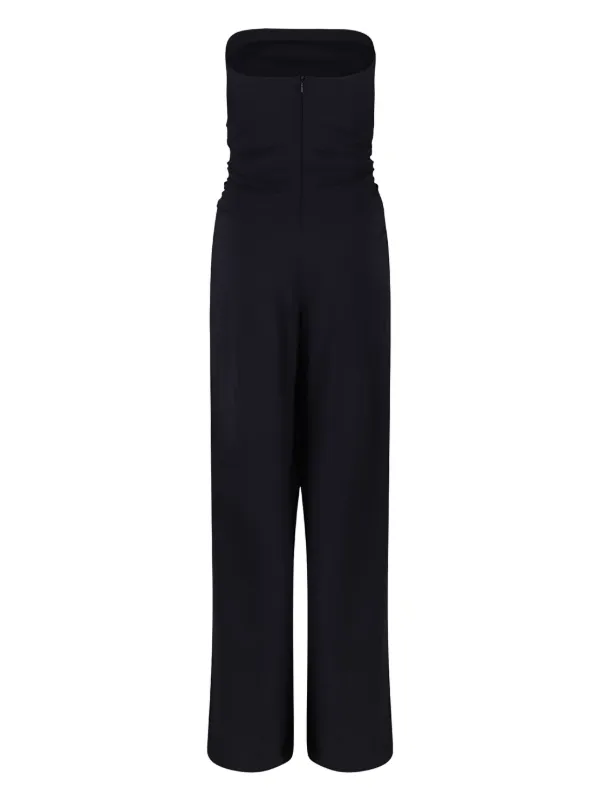 S Max Mara ビスチェスタイル ジャンプスーツ | ブルー