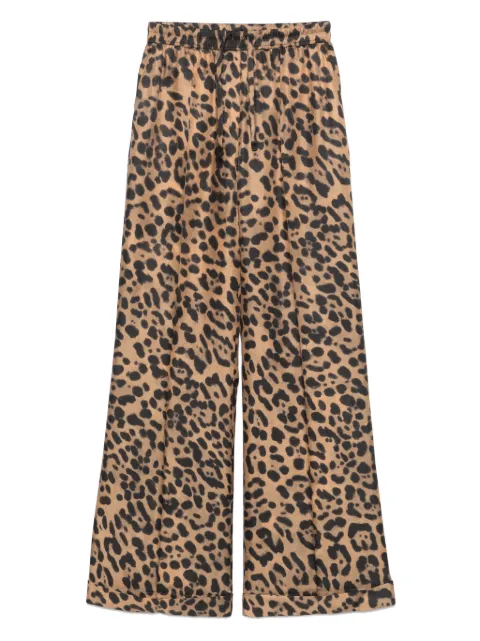 TOM FORD pantalones con estampado de leopardo