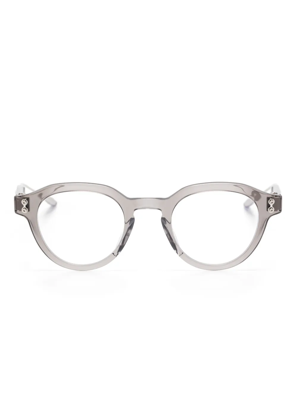Akoni round-frame glasses | Grey | Image 1