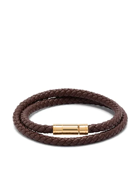 TOM FORD braided leather bracelet