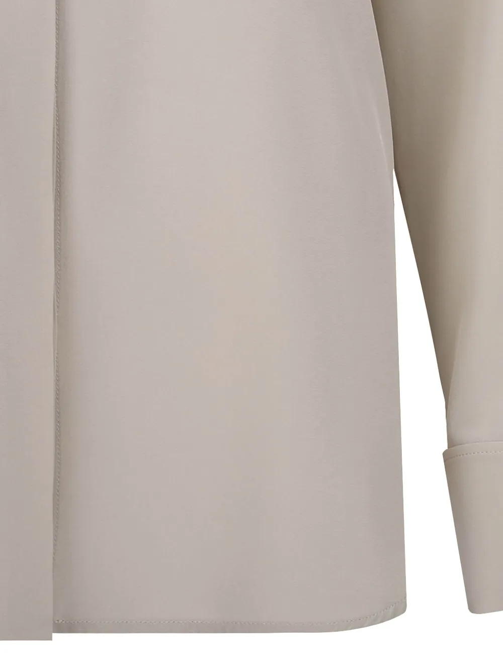 Max Mara T-shirt met strikdetail Grijs