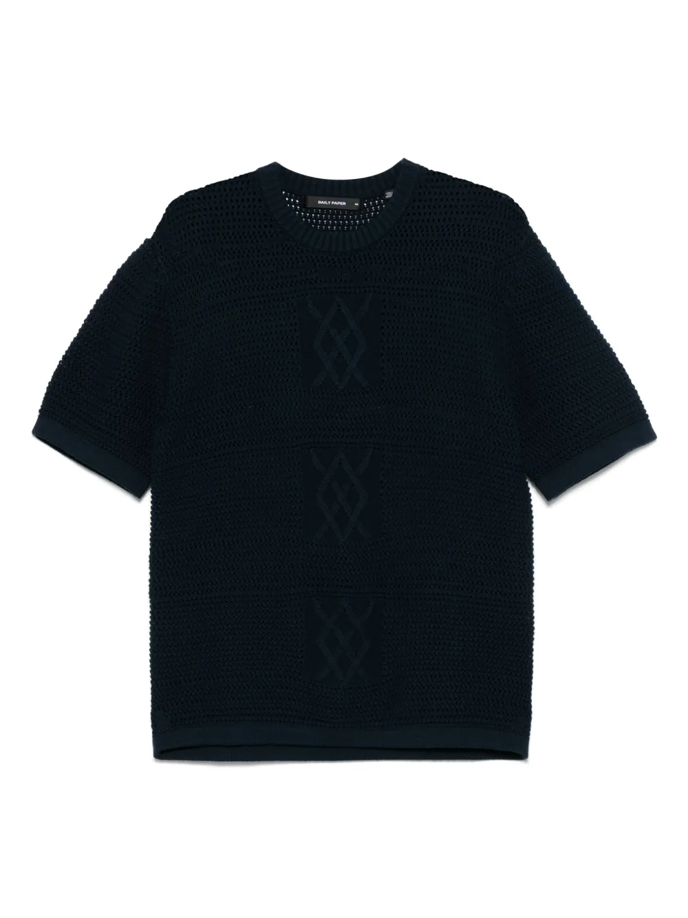 Daily Paper playera de crochet | azul | Image 1