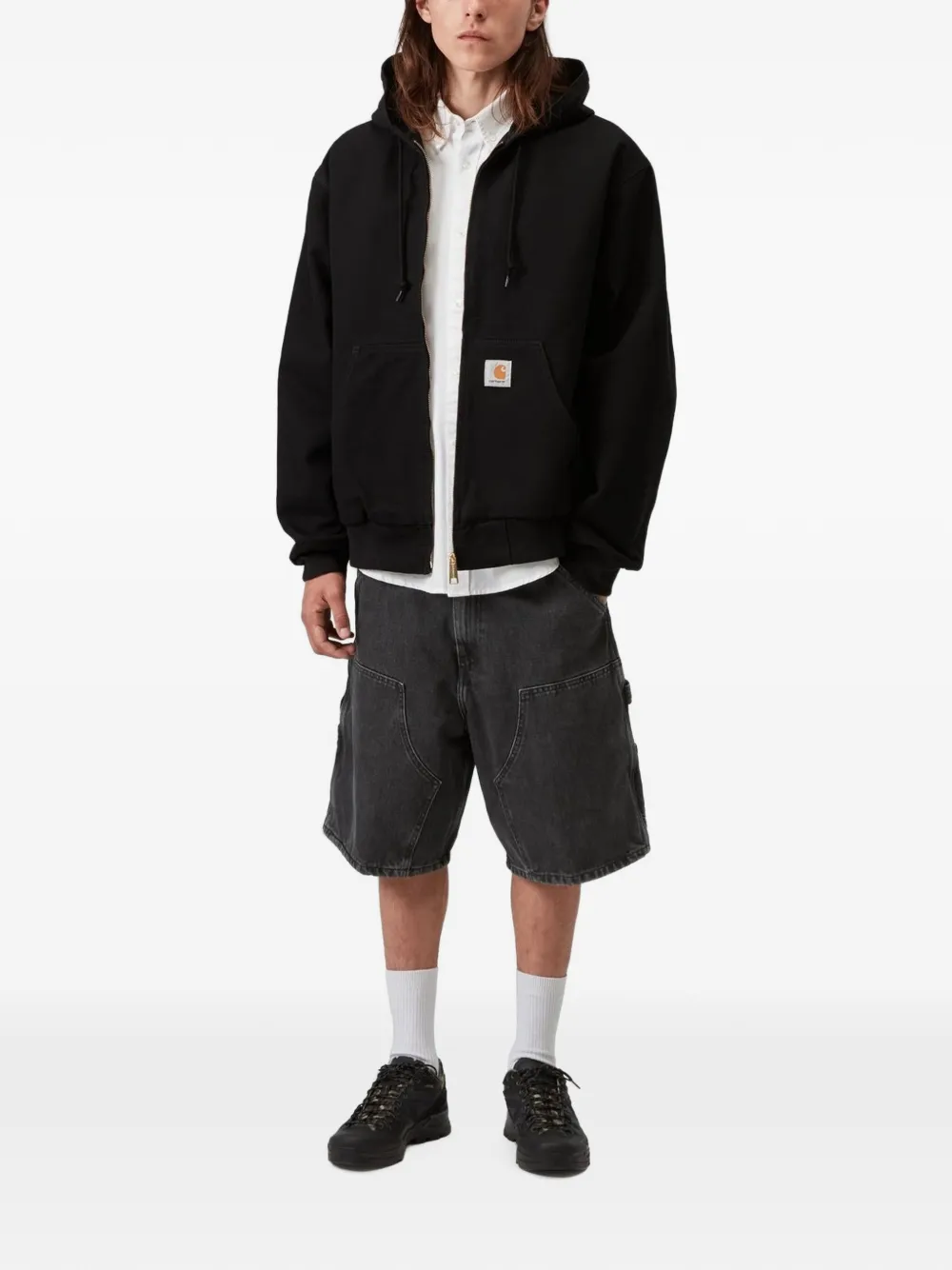 Carhartt WIP Denim shorts Zwart