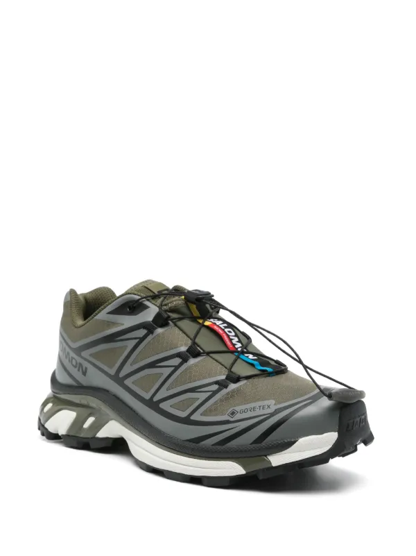 【送料&関税込】Salomon Sneaker xt-6 - Unisex Salomon Advanced XT-6 logo-print Sneakers | Neutrals | FARFETCH