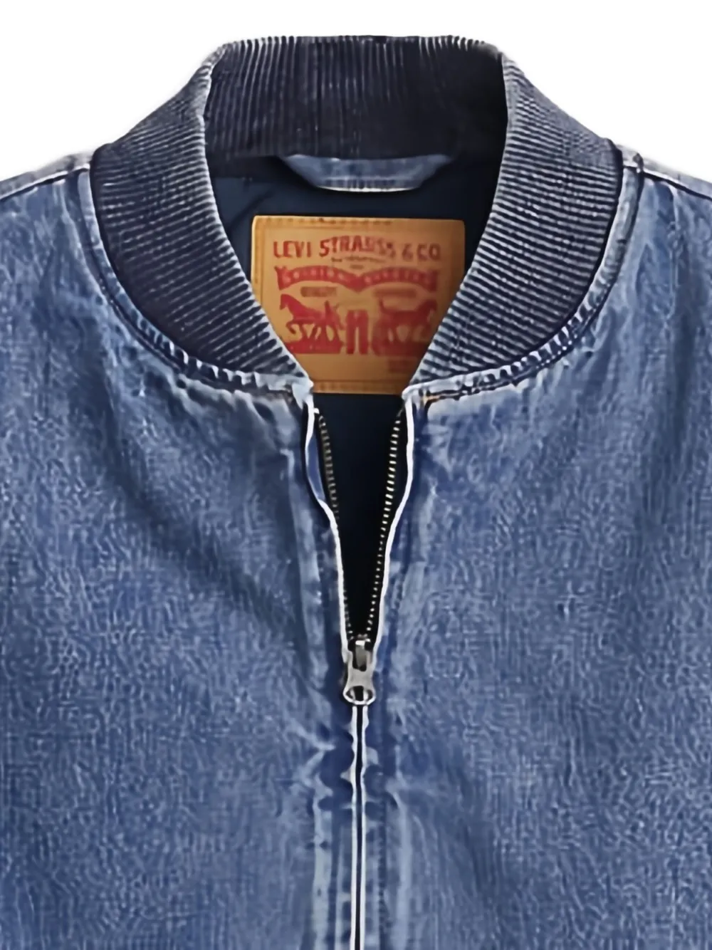 Levi's Sansome bodywarmer met ritszak Blauw