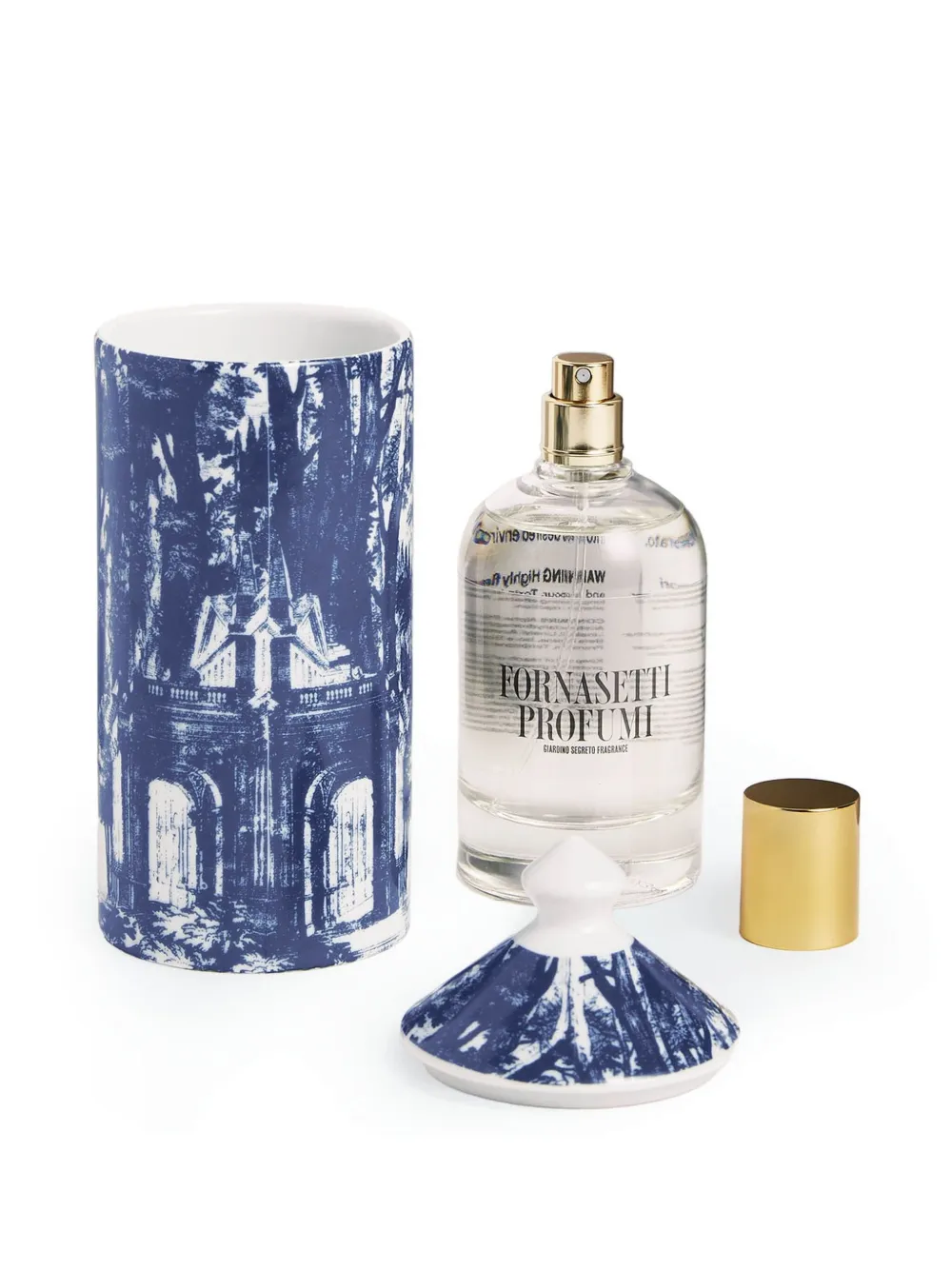 Fornasetti Talvolta Giardino Settecentesco "giardino Segreto" Room Spray (100ml) In Blue