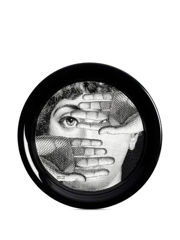 Fornasetti Tema e Variazioni n. 154 トレイ | ブラック | FARFETCH JP