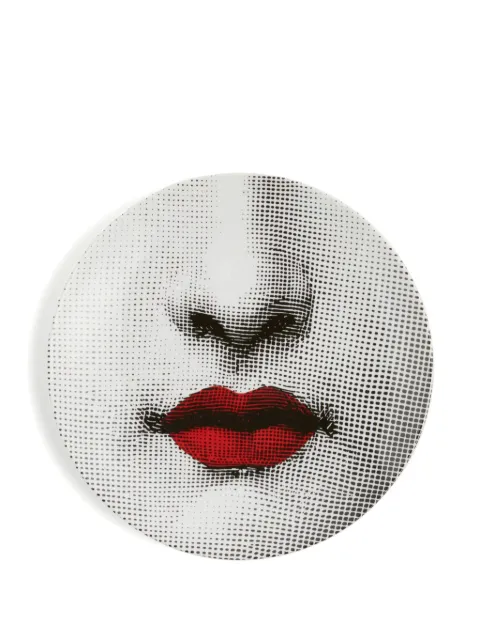 Fornasetti Tema e Variazioni n.397 Red Lips plate (26cm)