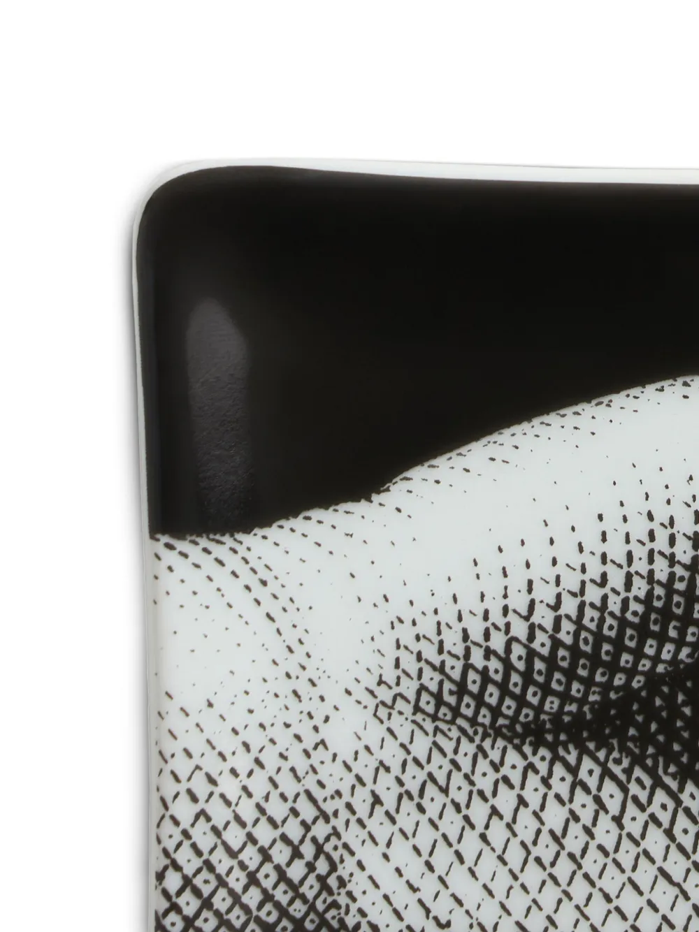 Fornasetti Mano With Ladybird Ashtray (10cm X 16cm) In Black