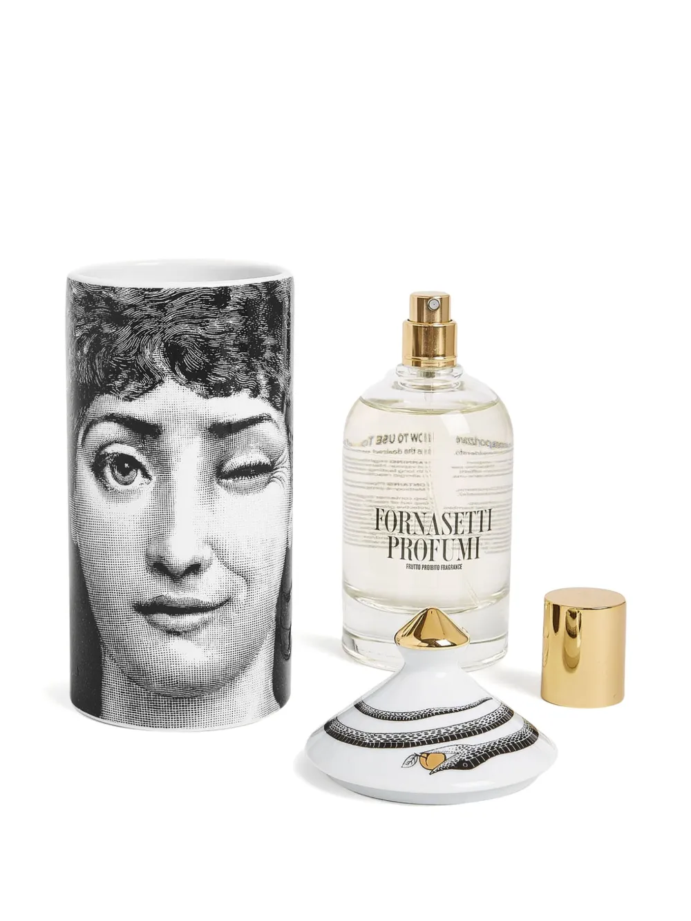 FORNASETTI TALVOLTA MASCHERINA DECOR "FRUTTO PROIBITO" ROOM SPRAY (100ML)