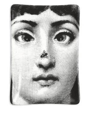 Fornasetti Tema e Variazioni Bocca アッシュトレイ | ホワイト
