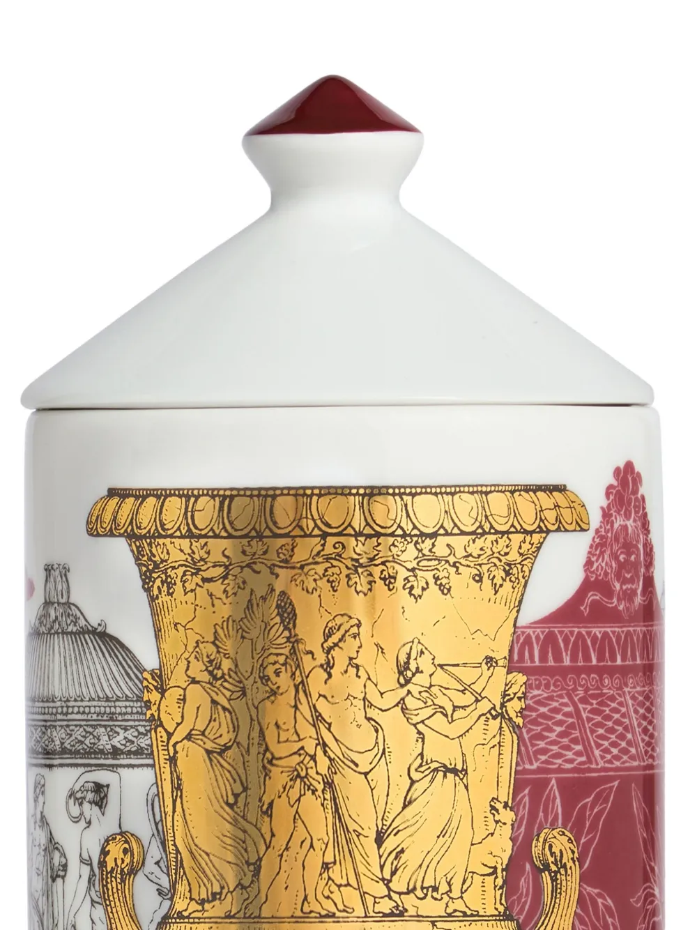 Fornasetti Nel Mentre Scented Candle In White