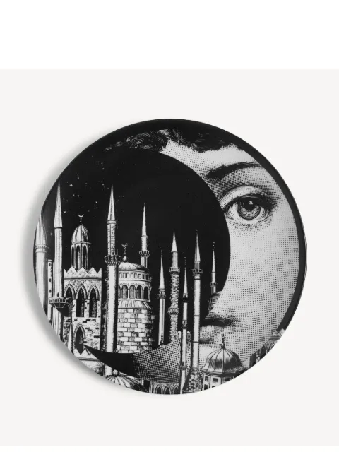 Fornasetti assiette décorative Tema e Variazioni n.406 (26 cm)