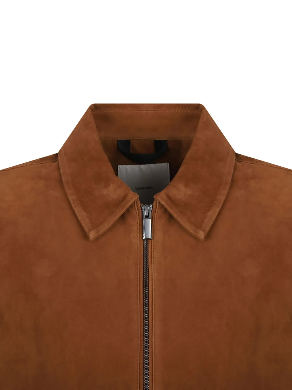 CALVIN KLEIN SUEDE BOMBER JACKET