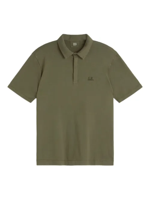 C.P. Company polo en coton - Vert - C.P. Company - Modalova
