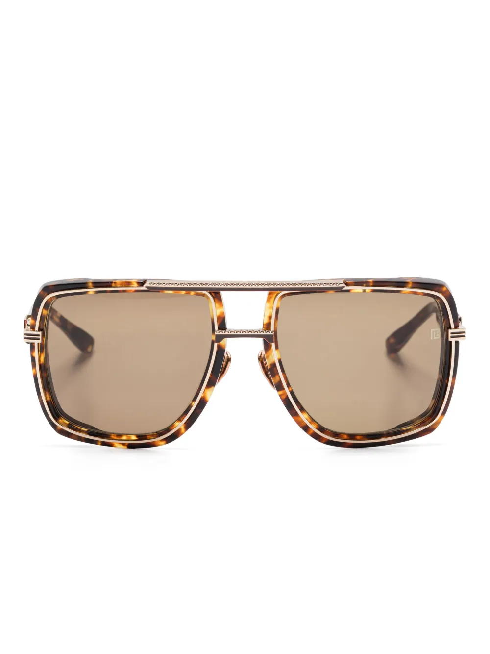 Balmain Eyewear Soldier sunglasses Bruin