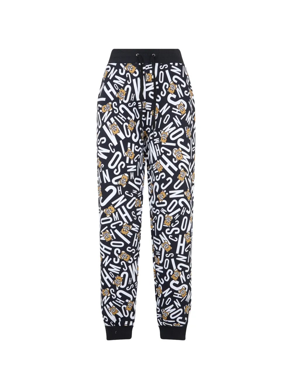 Moschino logo-print track pants - Nero
