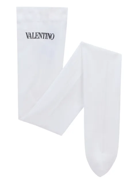 Valentino Garavani logo-detail tights
