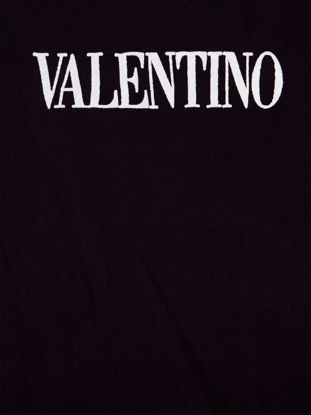 Valentino Logo Tights In Black