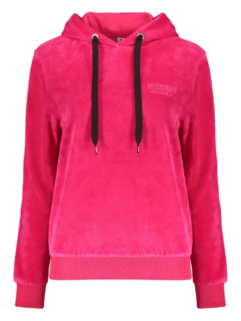 Moschino jersey hoodie