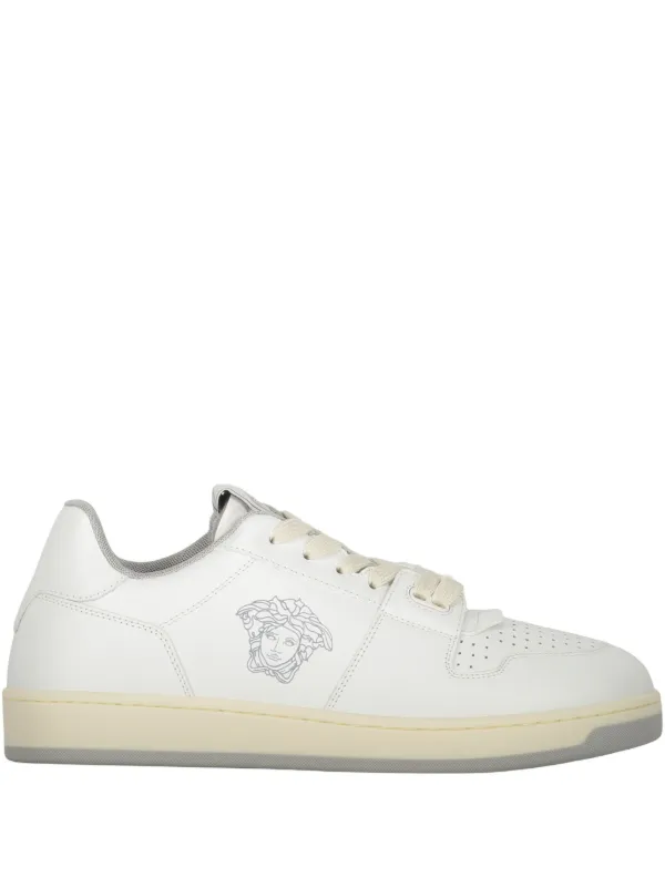 VERSACE ヴェルサーチェ メデューサ ロートップスニーカー*WHITE 29457773_58446557_600.jpg