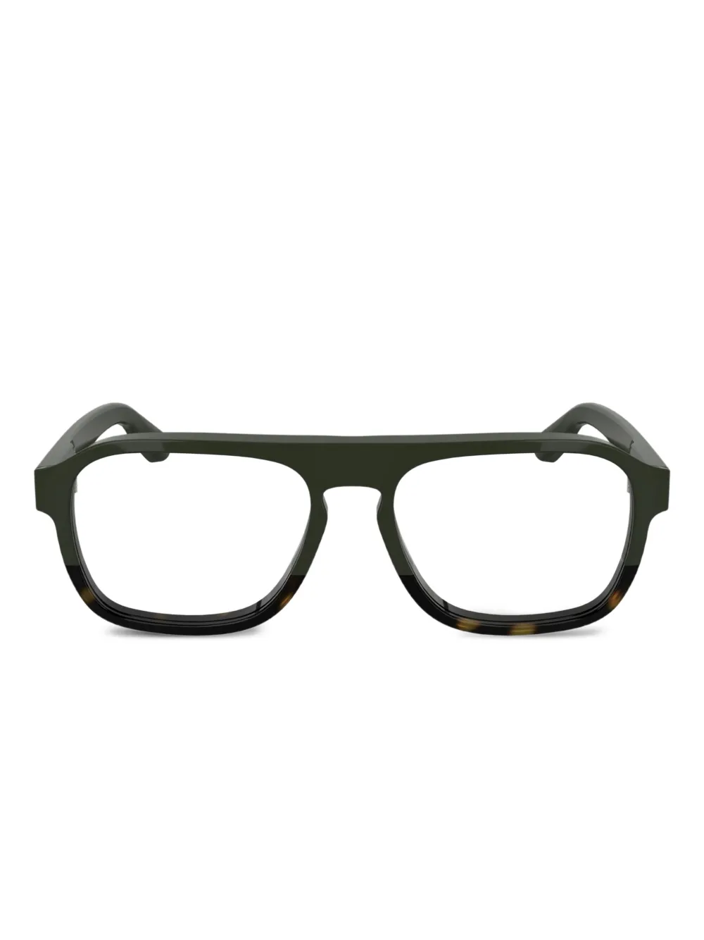 Calvin Klein lentes con armazón estilo piloto | verde | Image 1