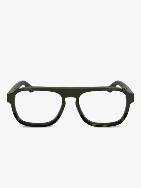 Calvin Klein pilot-frame glasses