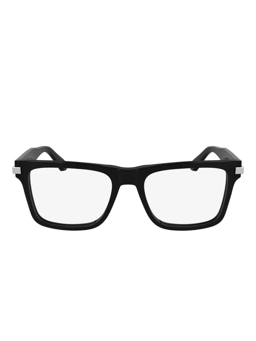 Calvin Klein square-frame glasses | Black | Image 1